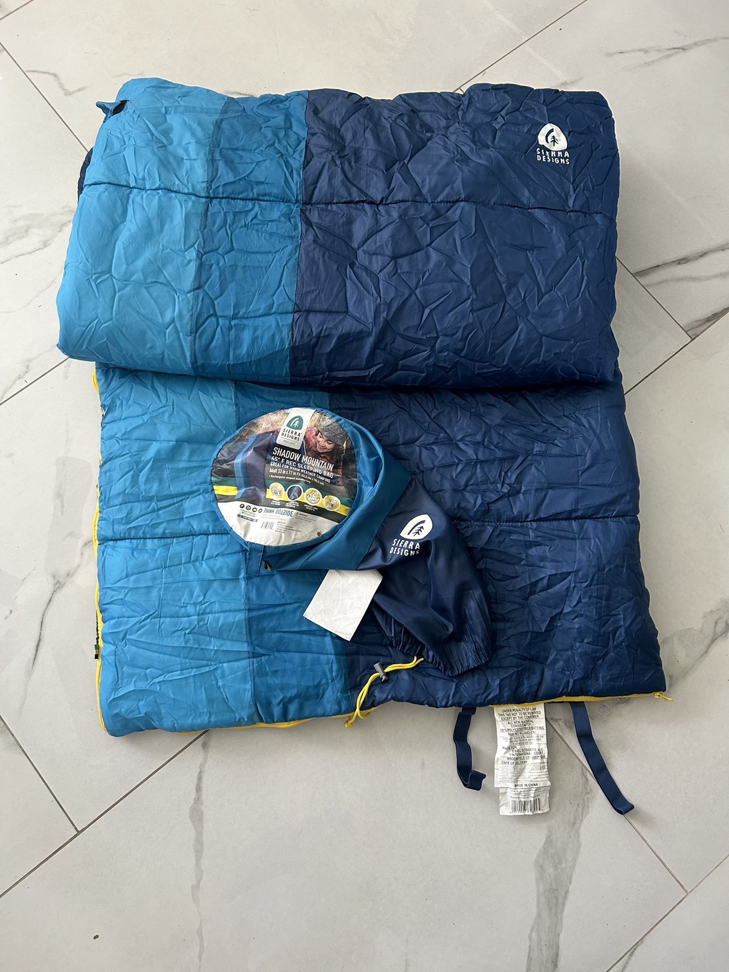 Sleeping Bag Sierra Designs Shadow Mountain Blue