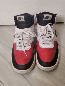 Nike Court Vision Mid University Red sneakers