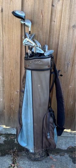 Wilson 1200 LT golf set (Driver+3w+3i-pw+sw+putter+bag)