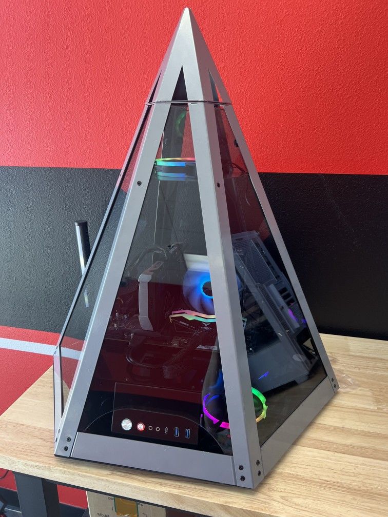 RTX 5060Ti Pyramid Gaming PC. No Credit Financing Available With Only $50 Down!