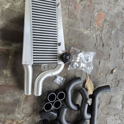 K Swap Turbo Intercooler Piping