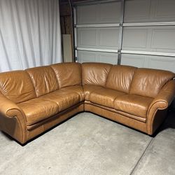 Leather Sectional Couch Free Delivery 