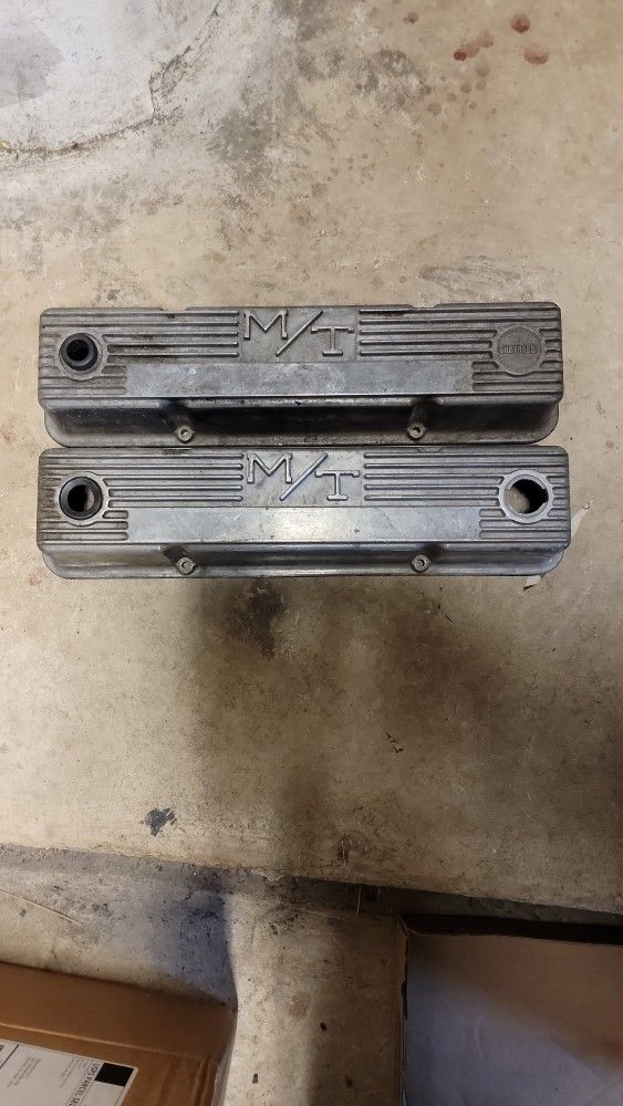 Mickey Thompson Sm Blk Chevy Valve Covers