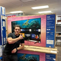 SAVE THIS HOLIDAY SEASON AT BEST DEAL IN TOWN!  70" Samsung QLED 4K UHD (2160P) Smart TV with HDR (QN70Q60CDF)	