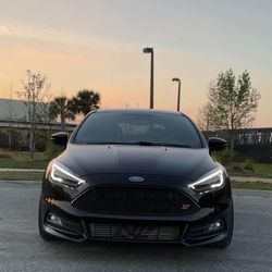 Ford Focus ST, 2016, Black, Manual Gear, Hatchback. 82000 Miles