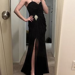 Black prom dress