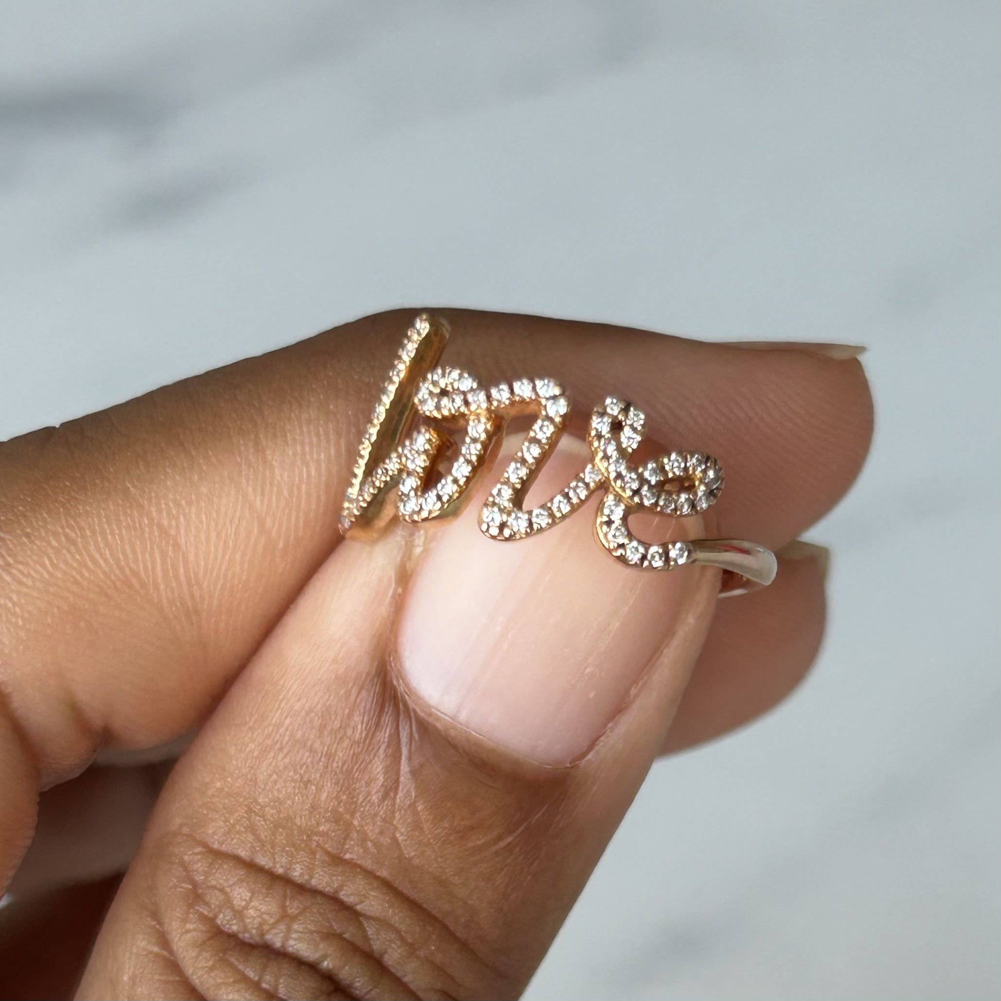 ローズゴールド リング（指輪） | Tiffany & Co. Tiffany & Co. love