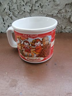 Vintage Campbell's Soup Four Seasons Campbell Kids Ceramic Soup Mug