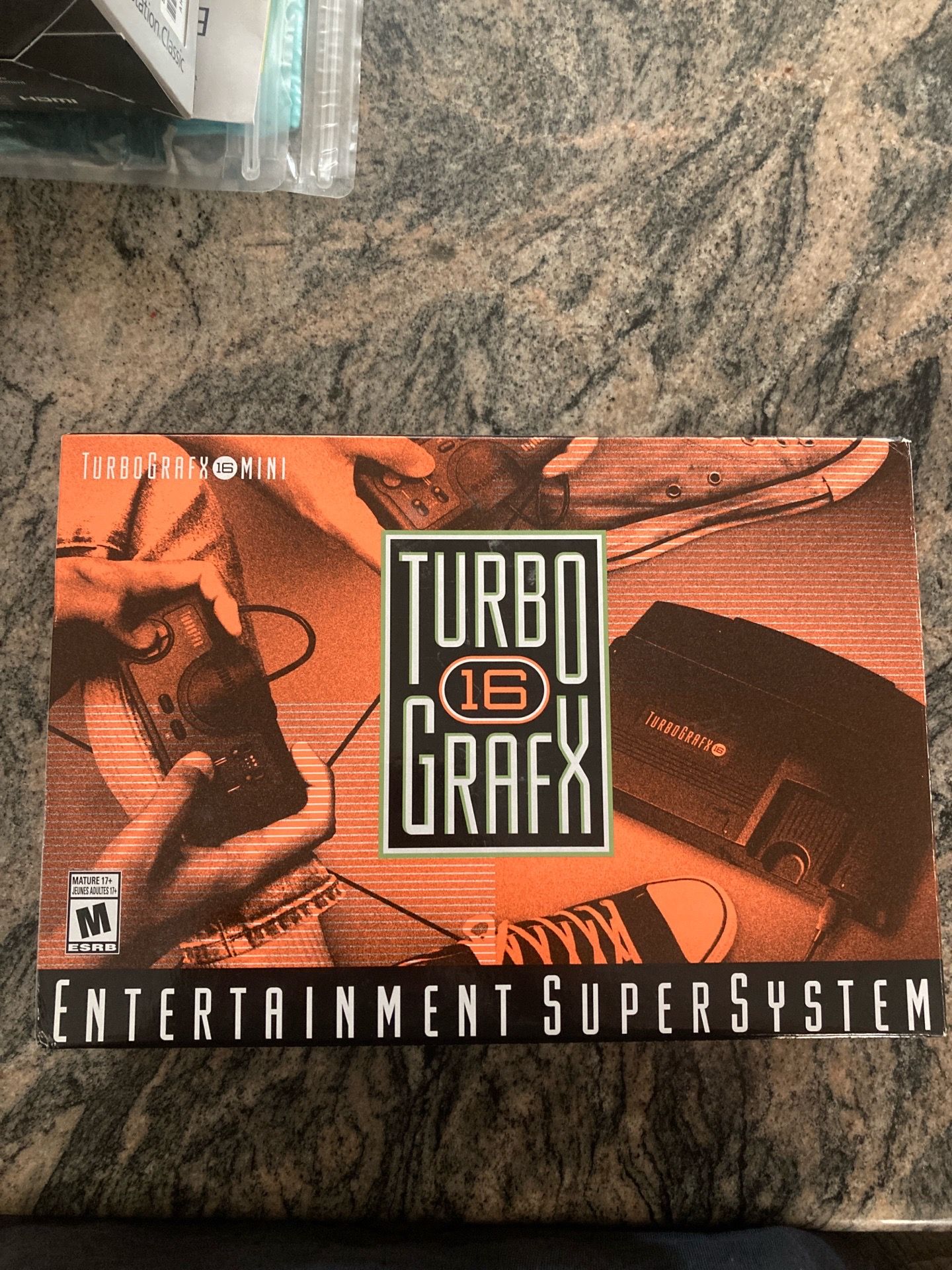 Turbo grafx 16 mini console
