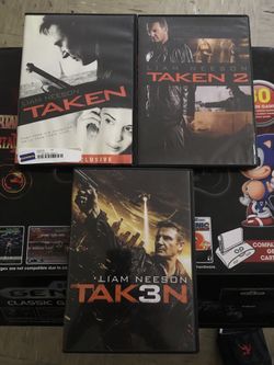 TAKEN dvd collection for sale.