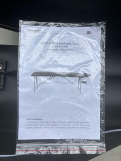 $40 practically brand new adjustable massage bed