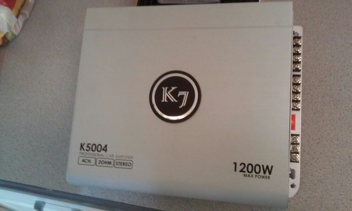 Car audio amplifier