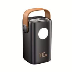 100000mah High Output Power Bank Charger 100w Lights