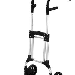 Olympia Tools 440 Lb Folding Hand Truck and Dolly with Telescoping Handle for Moving Cart