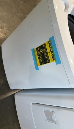 Electrolux Washer Dryer Set HighEfficiency White