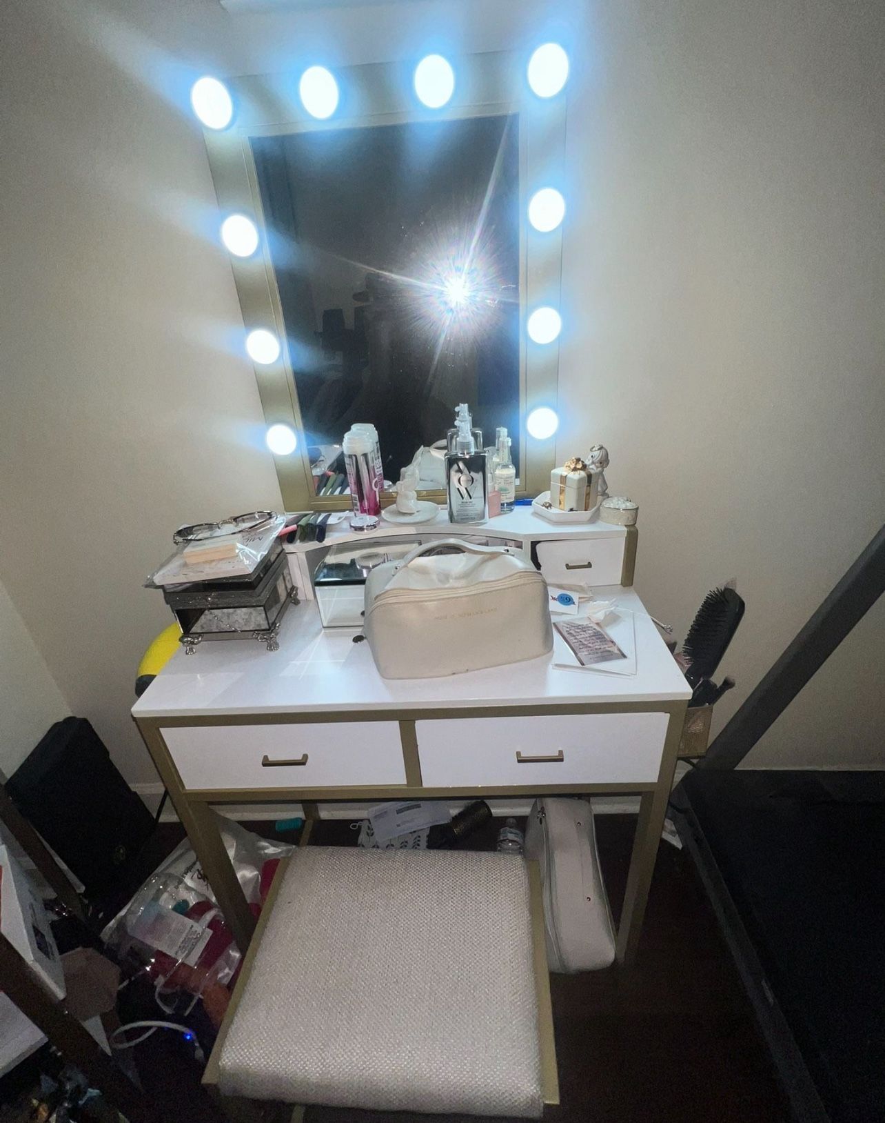 Vanity With Lights