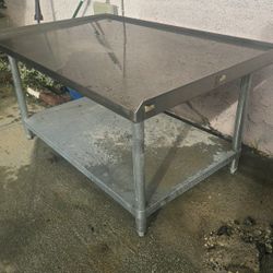 Stainless Steel Professional Kitchen Table