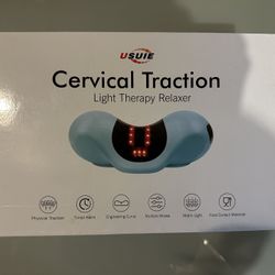 Red Light Therapy Neck Traction Pillow