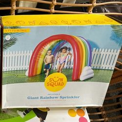 Giant Rainbow Sprinkler ( New Condition  )
