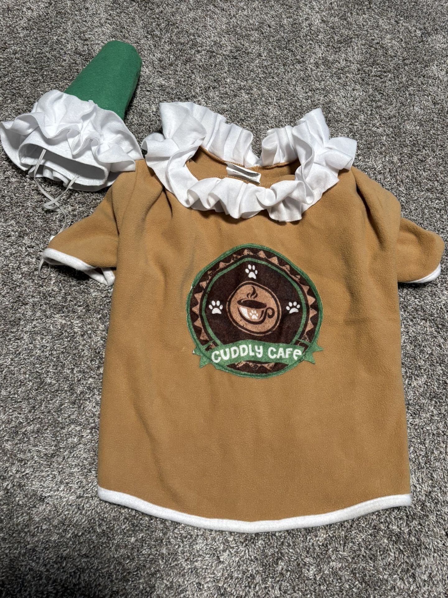 Cappuccino Costume For Dog