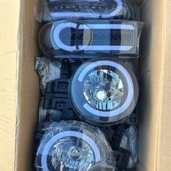 07-14 FJ Cruiser LED Sequential Headlights faros calaveras micas luces