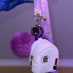 Bee Happy Safety Keychain 
