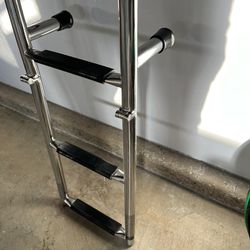 Boat Ladder ,Stainless Steel ,Never Used