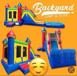 Blackyard Jump & Slide