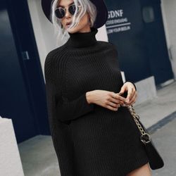 Shein Knitted Poncho