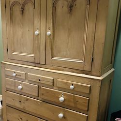 Antique Armoire (Mill House Antique Custom Furniture.) Over $3800 