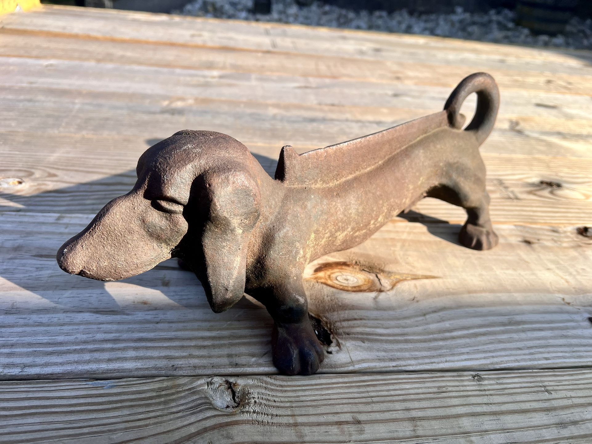 vintage Cast-Iron Boot Scraper