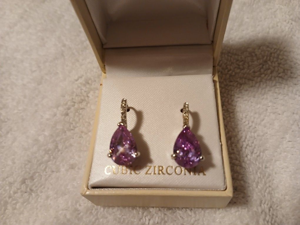 Beautifu Amethyst Earings 