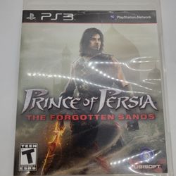 Prince Of Persia The Forgotten Sands Ubisoft PS3 Playstation 3