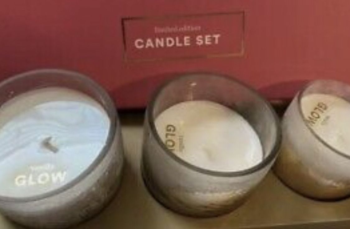 ULTA Limited Edition 3 PC Candle Set Holiday Gift New in Box