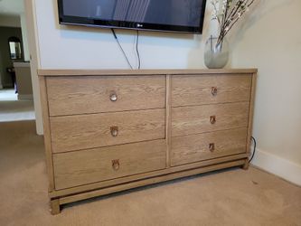 MCM hardwood construction dresser