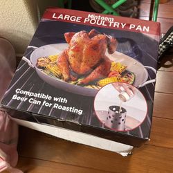 Large poultry pan