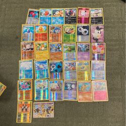 32 Reverse Holo Pokémon Cards From 2015 