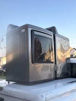 Washer and dryer