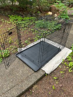X-large Double door collapsible wire Kennel
