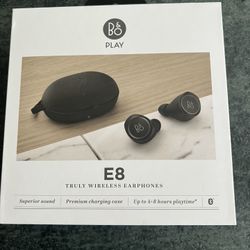 Bang & Olufsen Beoplay E8 2.0 True Wireless Earphones Qi Charging, Black