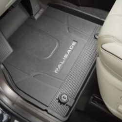 2020 - 2025 Hyundai Palisade Floor Mats Liners, All-Season Fitted  S8F13-AU100
