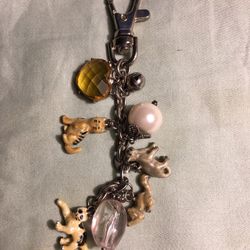 Cat Charms Fob/Keychain 