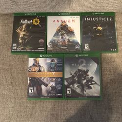 5 Xbox One Game For Sale