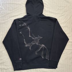 Brand New Champion Hoodie with Bleached Bat - OBO 