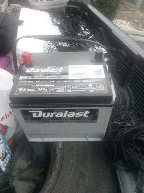 Auto Battery DURALAST PLATINUM