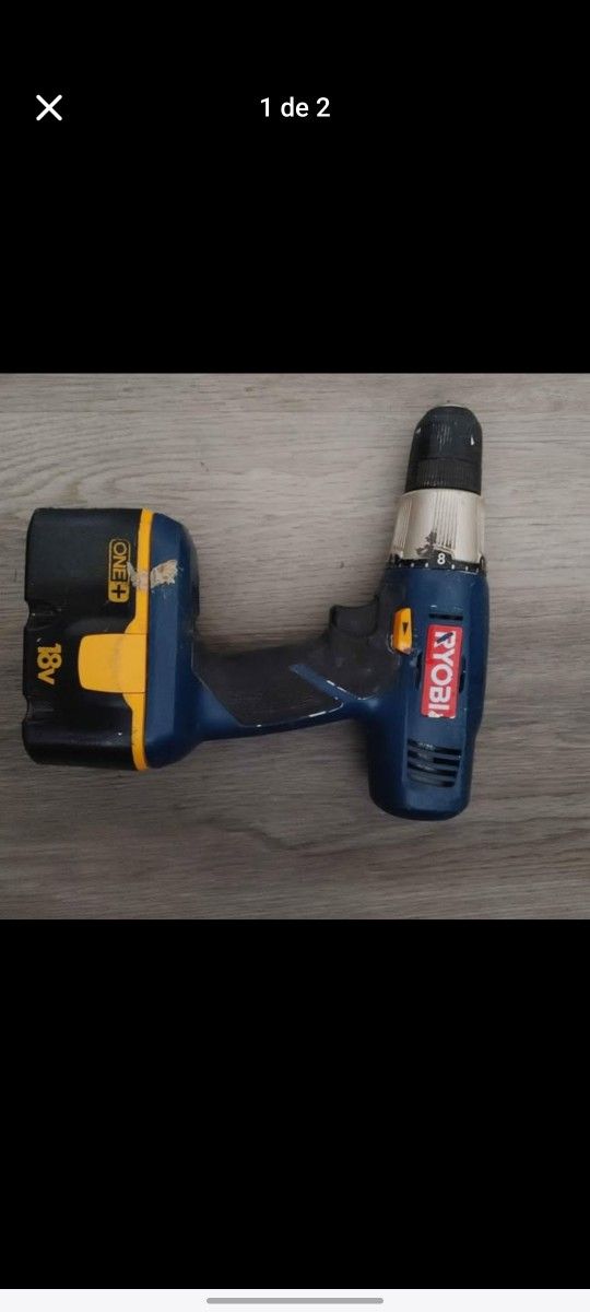 18v Ryobi drill