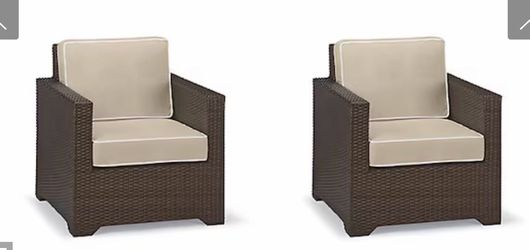 Patio outdoor rotten sofa 2 pack