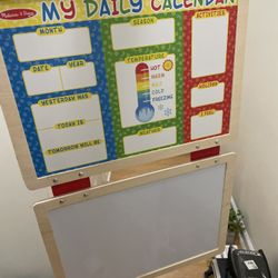 Children My Daily Calendar Magnetic 