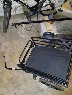Bike cargo trailer