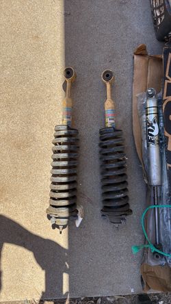 Toyota FJ coils and struts